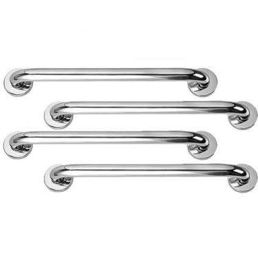 Imagem de Alça Apoio 50cm Barra Suporte Anti Queda Kit 4 Uni Idoso Gestante Cade