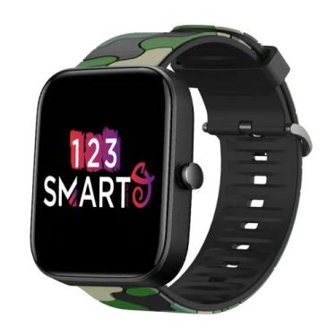 Imagem de Pulseira de Silicone Camuflada compatível com Bip 3 A2172 / Bip A1608 