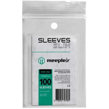 Imagem de Meeple Br - Sleeve Slim - Mini USA  (41x63mm)