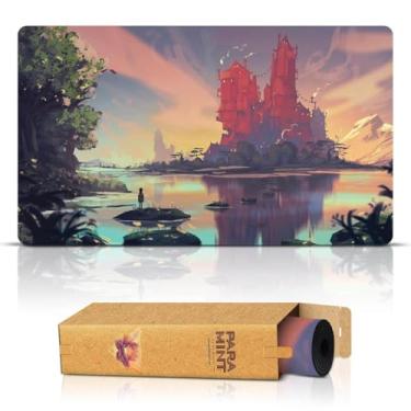 Imagem de Paramint Chihiro (Stitched) - Anime Fantasy Playmat - Compatible with Spirited Away, Magic The Gathering Playmat - Play MTG, YuGiOh, TCG - Original Play Mat Art Designs & Accessories