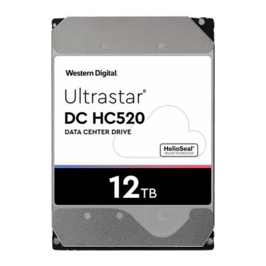 Imagem de Disco rígido interno WD Ultrastar 0F29562 DC HC520 12TB HDD SAS-12Gbps 3,5 polegadas HUH721212AL4204