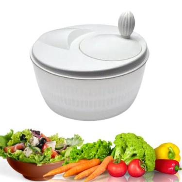 Imagem de Seca salada Centrifuga grande Secador Folhas Verduras - Util utilidade