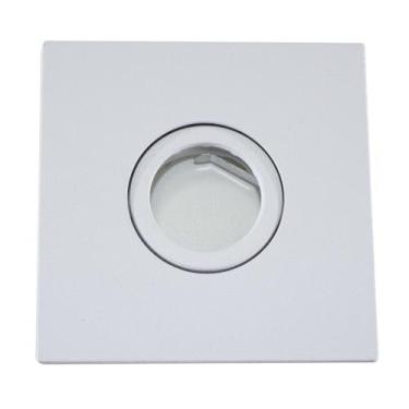 Imagem de spot de embutir rente em alumínio orientável p/ Lâmpada mini dicróica 