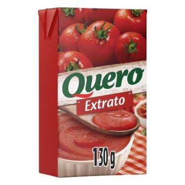 Imagem de Pack Com 48 Extratos De Tomate Quero Tetra Pack 130g