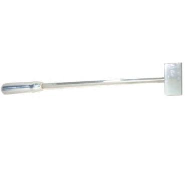 Imagem de Puxador Rastelo Espalhador Carvão Brasa Para Lareiras e churrasqueiras