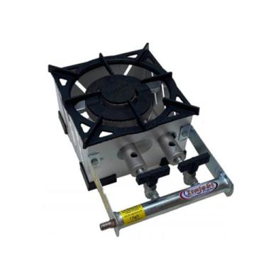 Imagem de Fogão Portatil 1 Boca Baixa Pressão 20x20 - A.R Variedades MT