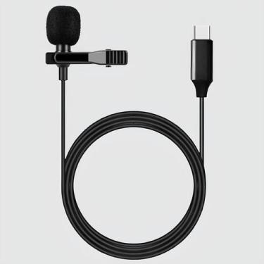 Imagem de Microfone de Lapela Live Mic Type c pr - Loft