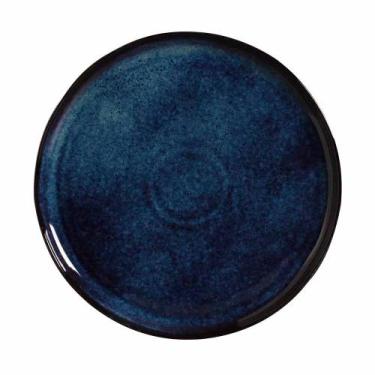 Imagem de Prato de Bolo Cerâmica Stoneware Azul Jeans Porto Brasil - Porto Brasi