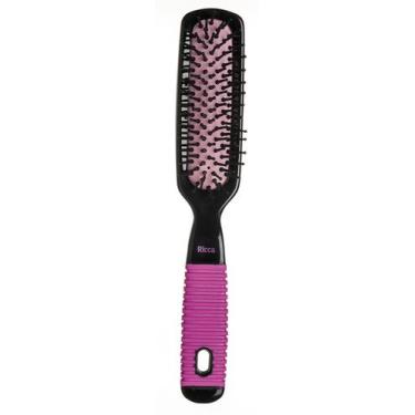 Imagem de Escova De Cabelo Reta Ricca Black & Pink 2410 - BELLIZ