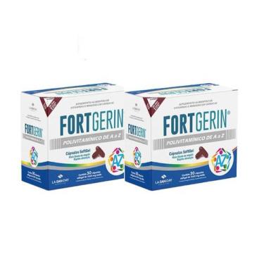 Imagem de Kit 02 Suplemento Fort Gerin Az 30 Cps - La San Day - La San-Day