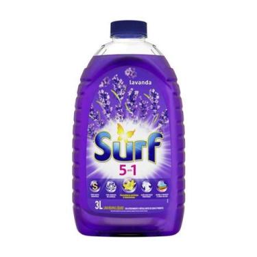 Imagem de Sabão Líquido Lava Roupas 5 Em 1 Lavanda 3Lt Surf