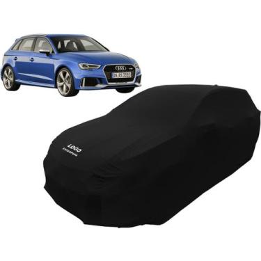 Imagem de Capa De Tecido P/ Proteção De Carros Audi Rs3 - Mz, Preta
