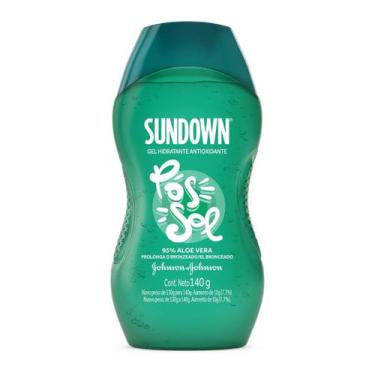 Imagem de Gel Hidratante Antioxidante Pós Sol SUNDOWN  Aloé Vera 140g