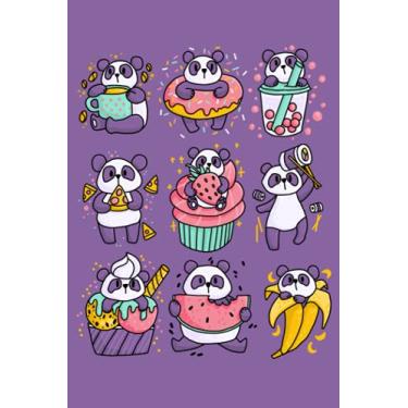 Imagem de Foodie Pandas: Dot Grid Journal Notebook (6x9 inches) with 120 Pages