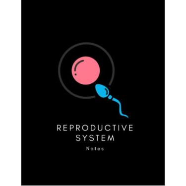 Imagem de Reproductive System Notes: Blank Notebook. Cornell style system. Blank Reproductive System notebook.