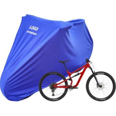 Imagem de Capa Bike Personalizada Com Logo Cannondale Habit 3 Mtb (Azul)