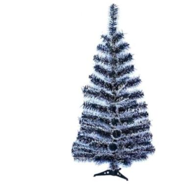 Imagem de Árvore de Natal 1,20 m, 160 Galhos, Pinheiro Verde Nevada