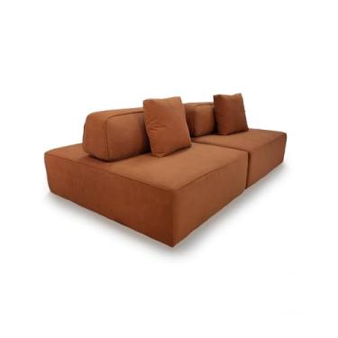 Imagem de Sofá Ilha de encosto solto manual, modelo Riviera, modulado