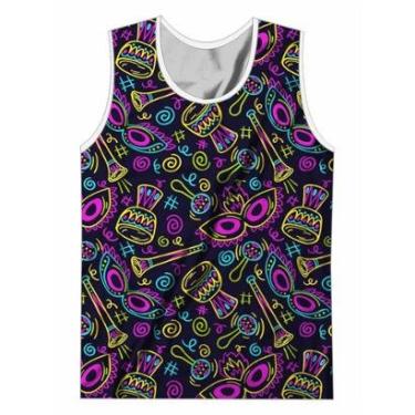 Imagem de Abadá Regata Adulto Carnaval Fantasia Bloquinho Tamanho Especial Plus Size-Unissex