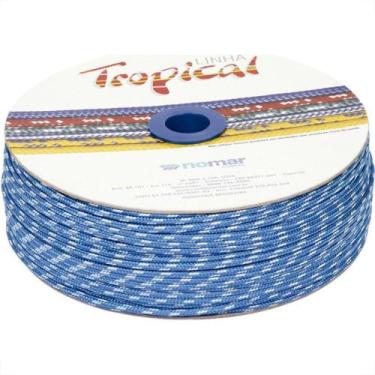 Imagem de Corda Polipropileno Trancada Riomar 6Mm Colorida Carretel+-165M