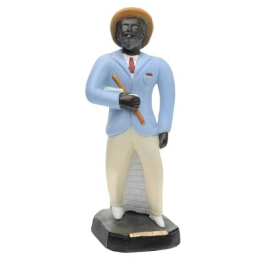 Imagem de Imagem Zé Baiano 20cm Gesso Escultura Umbanda