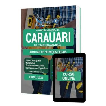Imagem de Apostila Prefeitura de Carauari - AM - Auxiliar de Serviços Gerais - E
