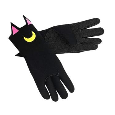 Imagem de menolana Luvas de Mergulho Luvas de Mergulho Equipamento de Exercício de Neoprene de 3 Mm Acessórios de Natação para Surfar Atividades Ao Ar Livre, M