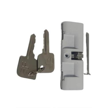 Imagem de Cilindro 90mm para Porta de Vidro, 2 Chaves, Acabamento em Zamac