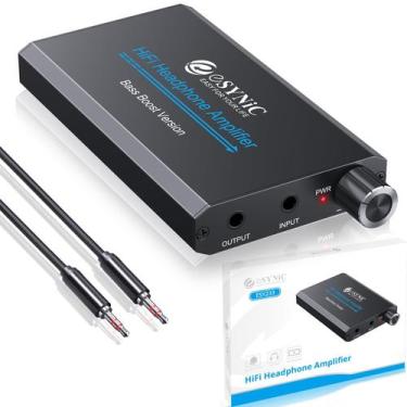Imagem de Amplificador de Fone de Ouvido eSynic Professional - 16-300 Ohms - Gra
