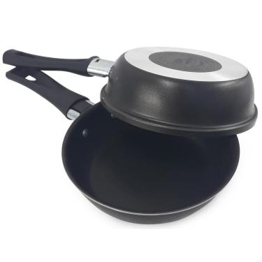 Imagem de Panela Antiaderente Omeleteira Brotinho Baquelite Alumínio