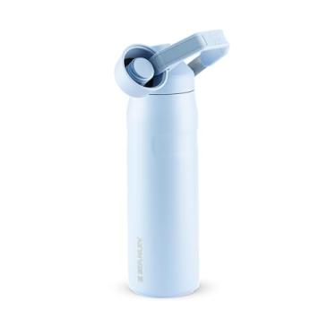 Imagem de Stanley - Garrafa de água Aerolight com tampa de fluxo rápido, copo isolado a vácuo para bebidas frias, aço inoxidável leve, 710 ml, Flow Heather