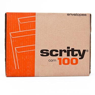 Imagem de Envelope Offset 90g 200x280 Caixa com 100 Unidades Scrity Branco
