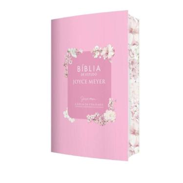 Imagem de Biblia De Estudo Joyce Meyer Floral Rosa - Bello