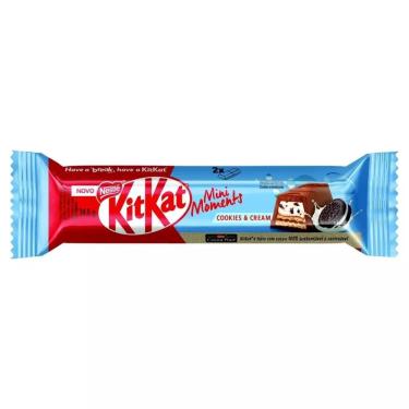 Imagem de KitKat Chocolate Mini Moments Cookies e Cream 34,6g
