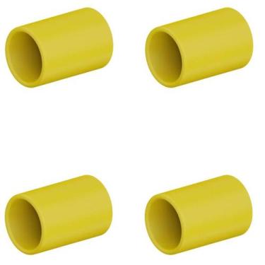 Imagem de 4 Luvas De Eletroduto Pressão Pvc 1/2'' 20mm Tigreflex