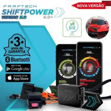 Imagem de Modulo Chip Gas Pedal Shiftpower 5.0 + Eco + Bluetooth + App - Faaftec