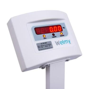 Imagem de Balança Branca Para Farmácia Digital Com Inmetro W200 Welmy