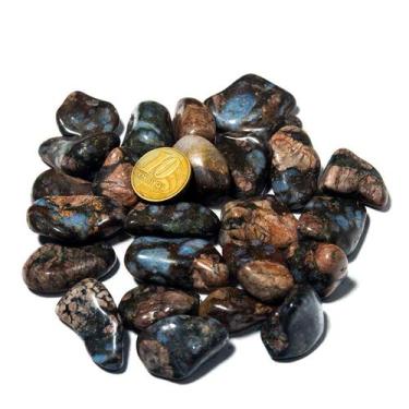 Imagem de 200g Riolita Rolado Pedra Vulcânica P 10 a 20mm Tipo B - CristaisdeCur