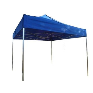 Imagem de Tenda sanfonada 3x3 nylon600 goiânia tendas - GOIANIA TENDAS, Azul