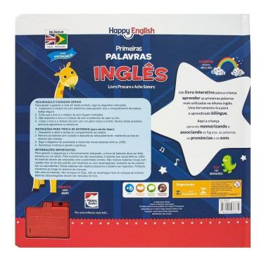 Imagem de Livro Sonoro - Primeiras Palavras Inglês