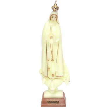 Imagem de Holy Land Market Estátua de Nossa Senhora de Fátima Luz Fósforo no Escuro da Terra Santa