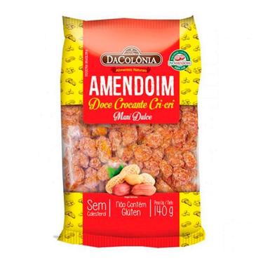 Imagem de Amendoim Doce Cri-Cri Dacolônia 140g