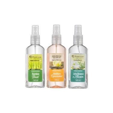 Imagem de Kit 3 Aromatizador de Ambientes Acqua Eco Premisse 140ml