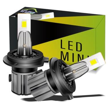 Imagem de Lâmpada LED MINI VCLEAR 6000K Branco Frio - IP67-30.000 Horas Vida Útil - Plug & Play - Kit com 2 Unidades (H7)