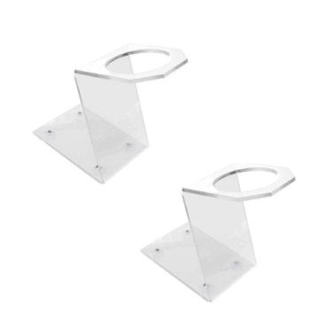 Imagem de Suporte Acrílico 5mm Para Secador De Cabelo Transparente