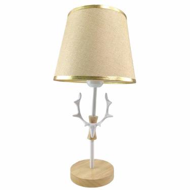 Imagem de Luminaria Abajur Mesa Veado Decorativa Sala Quarto Estudos Recepçao Hotel Decoraçao