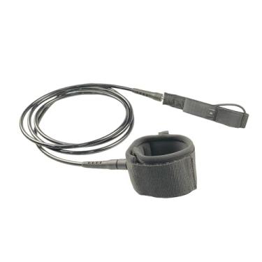 Imagem de oshhni Corda para prancha de surfe, alça de pulso multifuncional para stand up paddle, corda para perna e pé, reta para prancha de surfe para caiaque, 244cm