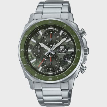 Imagem de Relógio casio edifice masculino camuflado EFV-600D-3CVUDF