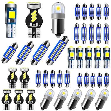 Imagem de Antline Kit De Lâmpadas Led Ba9S T5 T10 Para Interior, 42 Peças, 29 Mm, 31 36 Mm E 41 Superbrilhantes, 12 Volts, Substituição Mapa, Painel, Porta-Malas, Porta Carga, Luzes Cortesia Placa Licença (Br
