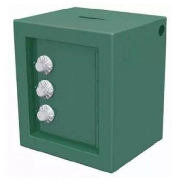 Imagem de Cofrinho para Moedas Metal Com Segredo Frescar